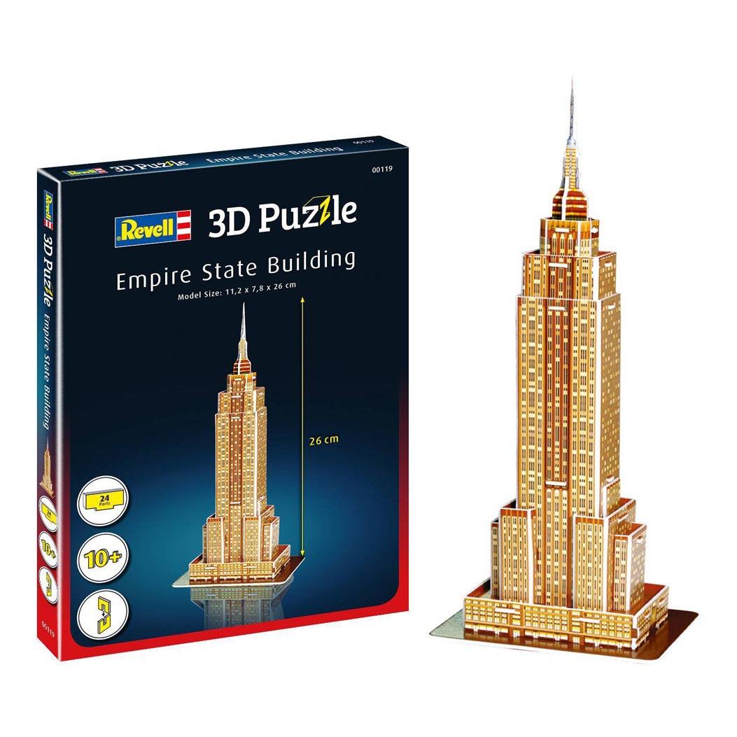 Revell 3D Puzzel Bouwpakket - Empire State Building - Klik op de afbeelding om het venster te sluiten