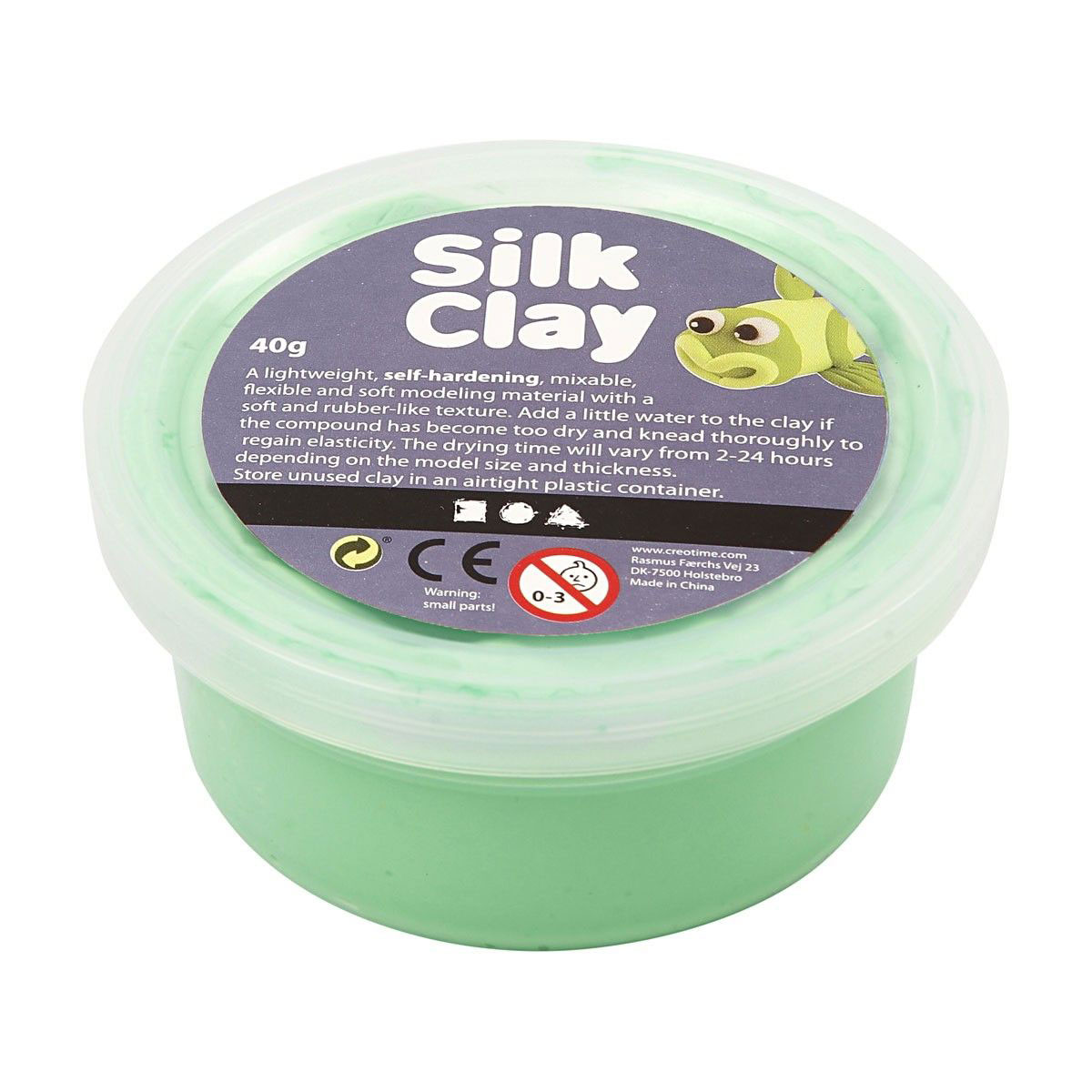 Silk Clay - Lichtgroen, 40gr. - Klik op de afbeelding om het venster te sluiten