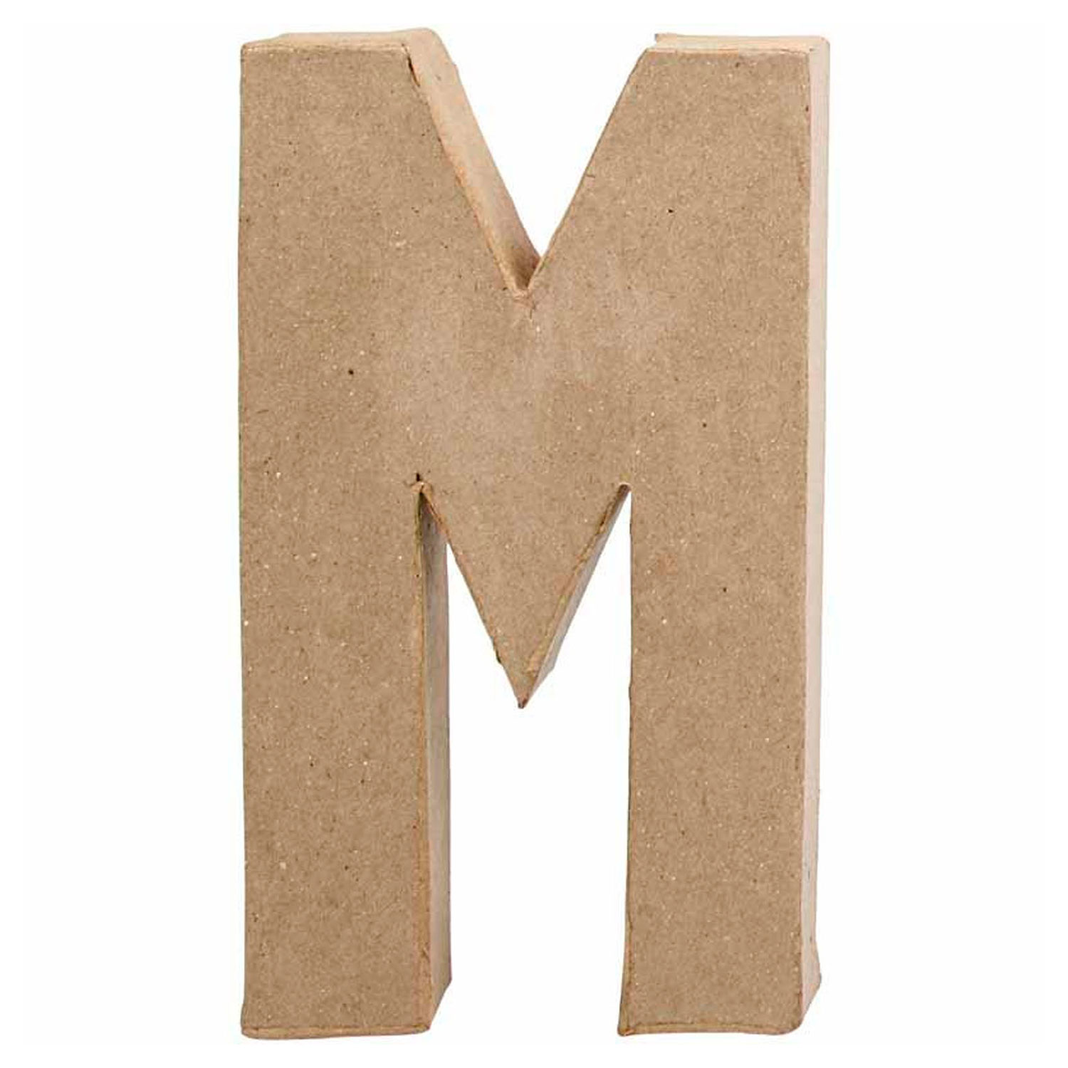 Letter Papier-maché - M - Klik op de afbeelding om het venster te sluiten