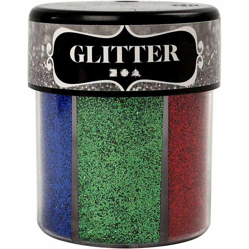 Glitter Kleur, 6x13gr - Klik op de afbeelding om het venster te sluiten