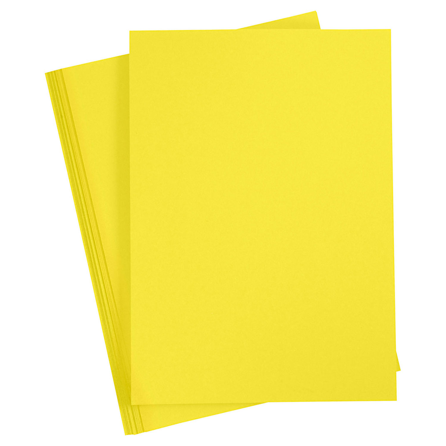 Gekleurd Karton Sun Yellow A4, 20 vel - Klik op de afbeelding om het venster te sluiten