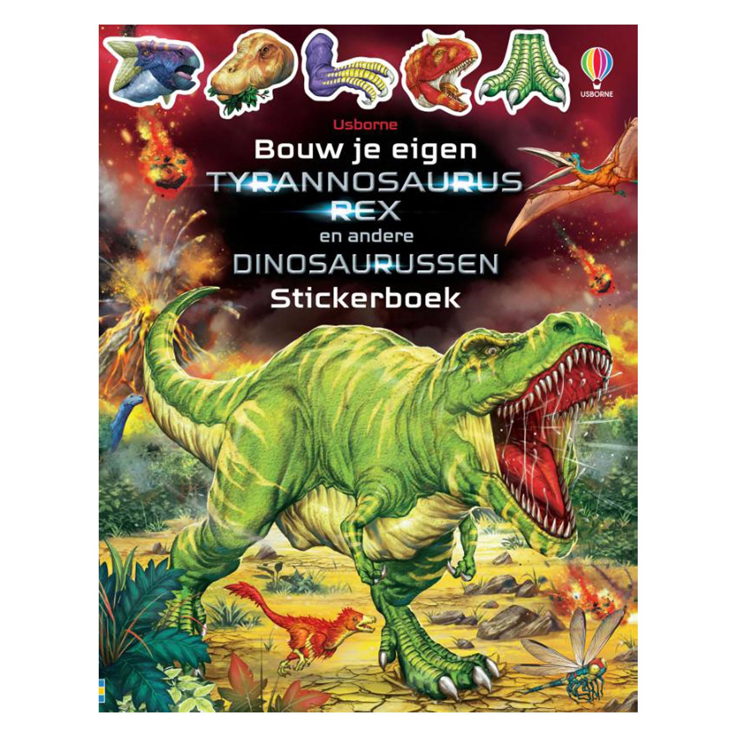 Bouw je eigen Tyrannosaurus Stickerboek - Klik op de afbeelding om het venster te sluiten
