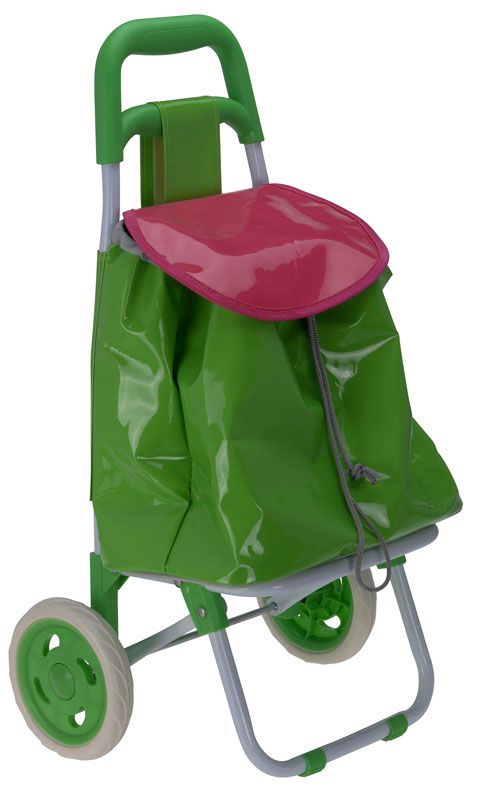 Kinderboodschappenwagen (groen) Kinderboodschappenwagen (groen)