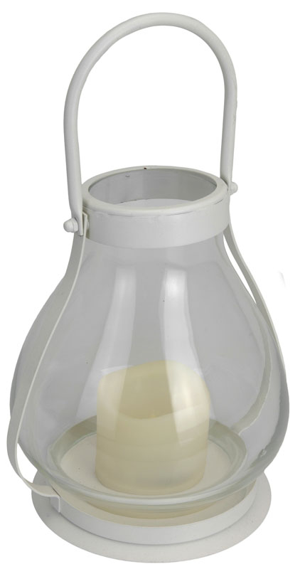 Lantaarn met LED-kaars Lantaarn met LED-kaars