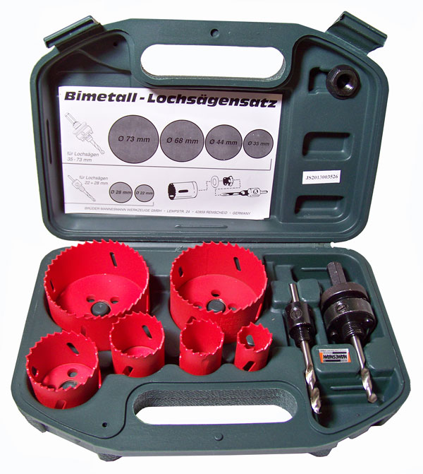 Brüder Mannesmann Gatzagenset (8 delig) Brüder Mannesmann Gatzagenset (8 delig)