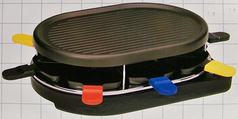 Raclette voor 8 personen Raclette voor 8 personen