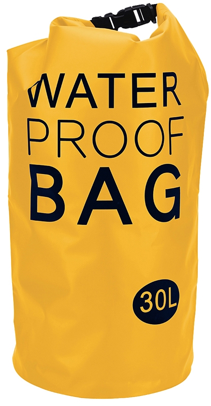 Waterdichte tas XXL 30L geel Waterdichte tas XXL 30L geel