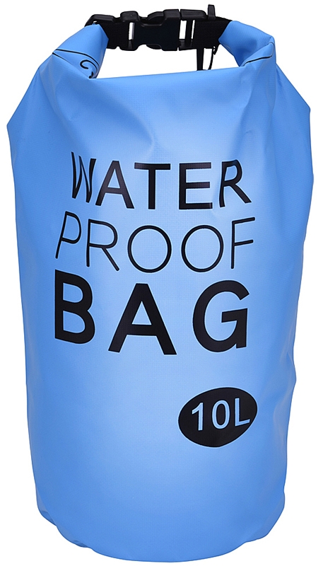 Waterdichte tas 10L blauw Waterdichte tas 10L blauw