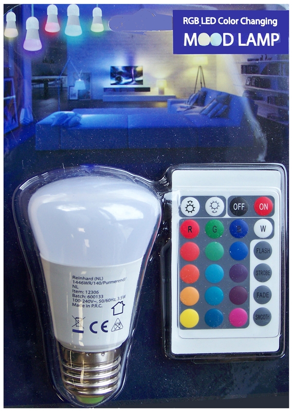 LED Mood lamp met afstandsbediening LED Mood lamp met afstandsbediening