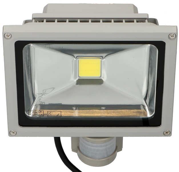 Kinzo LED schijnwerper 20W met bewegingssensor Kinzo LED schijnwerper 20W met bewegingssensor