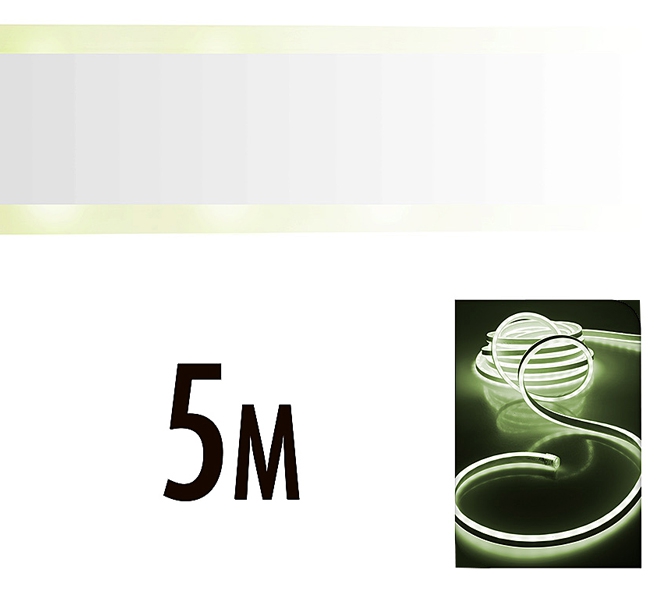 LED Neonlight 5 meter wit LED Neonlight 5 meter wit