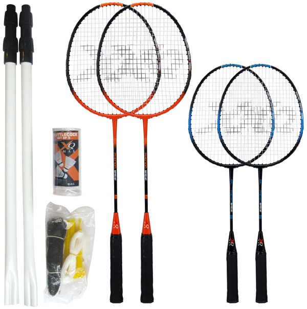 XQ MAX Badmintonset voor 4 spelers XQ MAX Badmintonset voor 4 spelers