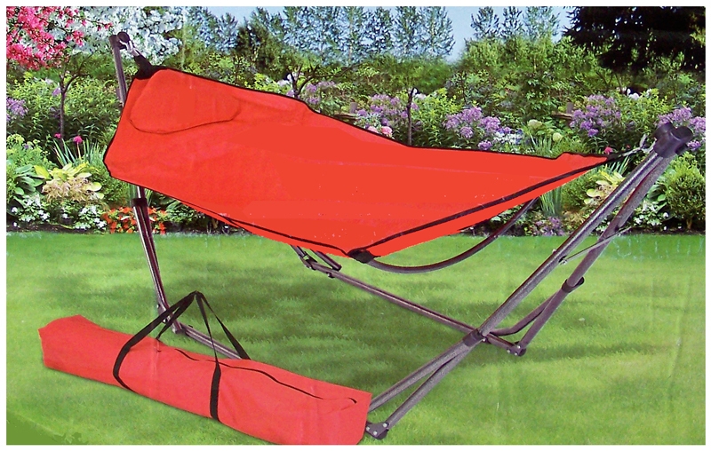 Hangmat met opvouwbare standaard Hangmat met opvouwbare standaard