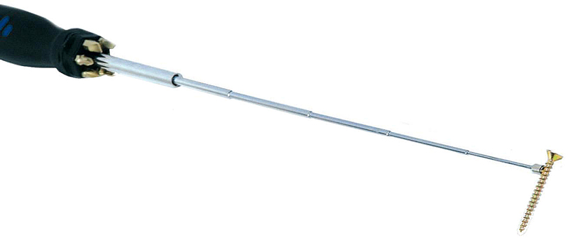 Brüder Mannesmann Telescoop schroevendraaier met bits Brüder Mannesmann Telescoop schroevendraaier met bits
