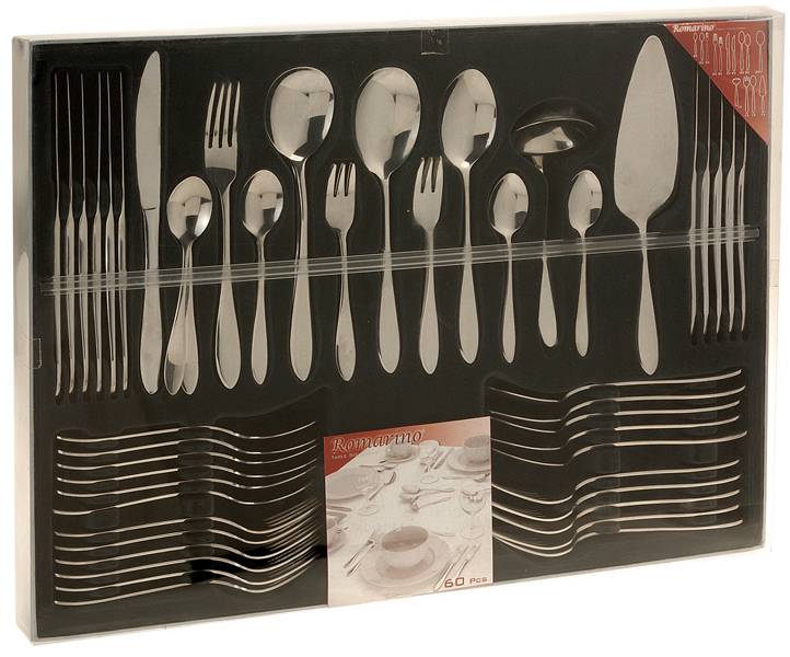 Excellent Houseware Bestekset, roestvrij staal (60 dlg) Excellent Houseware Bestekset, roestvrij staal (60 dlg)