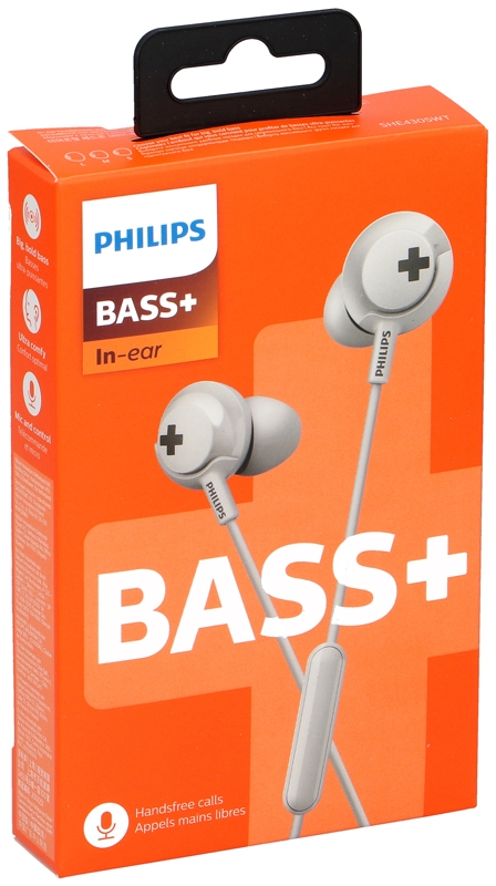 Philips SHE4305WT In-ear oordopjes met microfoon Philips SHE4305WT In-ear oordopjes met microfoon