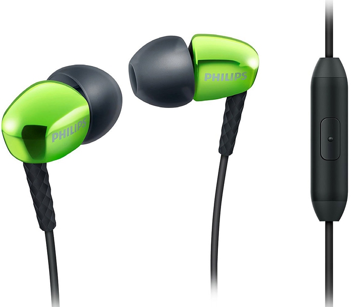 Philips SHE3905GN In-ear oordopjes Philips SHE3905GN In-ear oordopjes