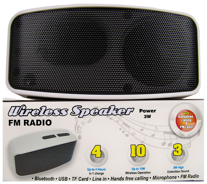 Compacte Bluetooth speaker met radio Compacte Bluetooth speaker met radio
