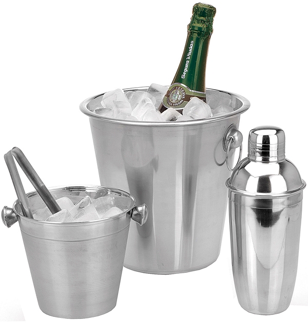 Excellent Houseware Roestvrijstalen barset (4 dlg) Excellent Houseware Roestvrijstalen barset (4 dlg)