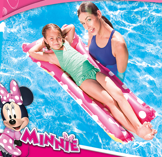 Bestway Luchtbed Minnie 119x61cm Bestway Luchtbed Minnie 119x61cm