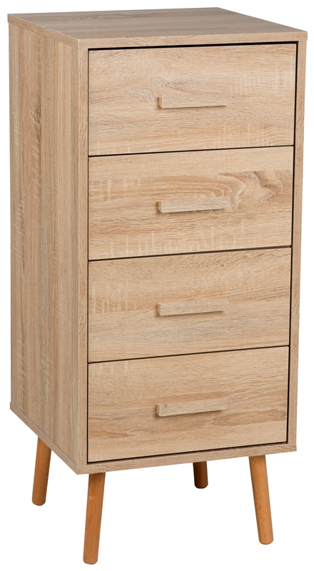 Ladekast op poten 40x40x90.5cm Ladekast op poten 40x40x90.5cm