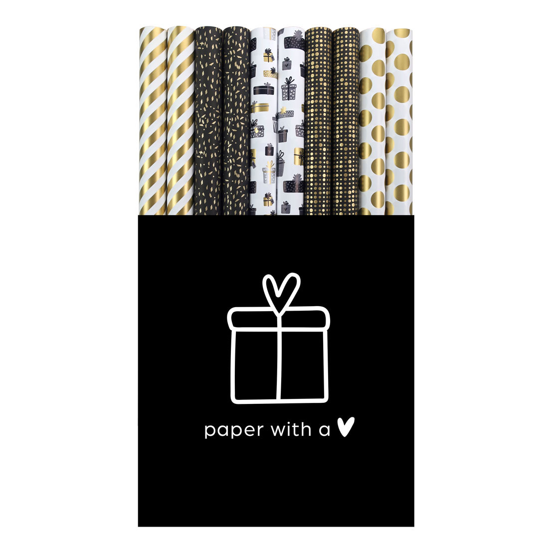 Cadeaupapier Bietenpapier Collectie, 50 Rollen