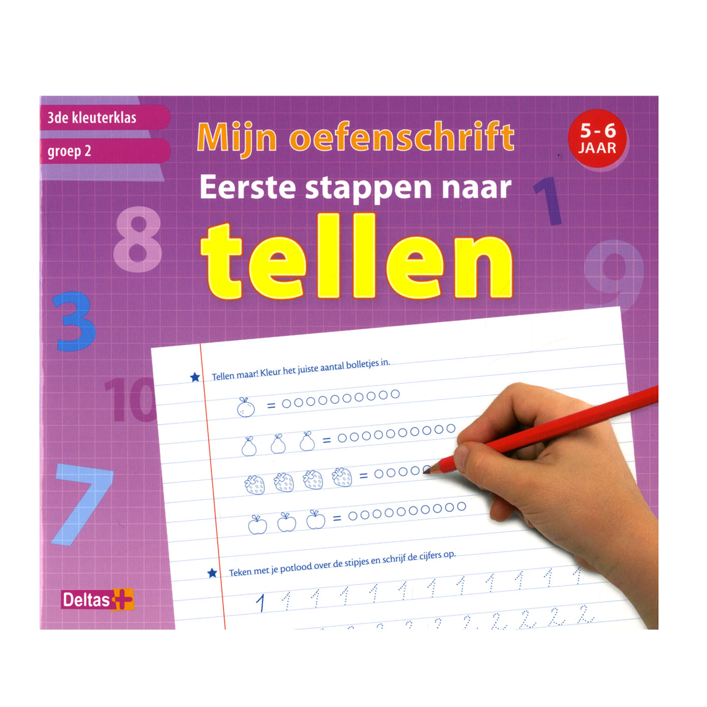 Mijn oefenschrift Eerste stappen naar tellen