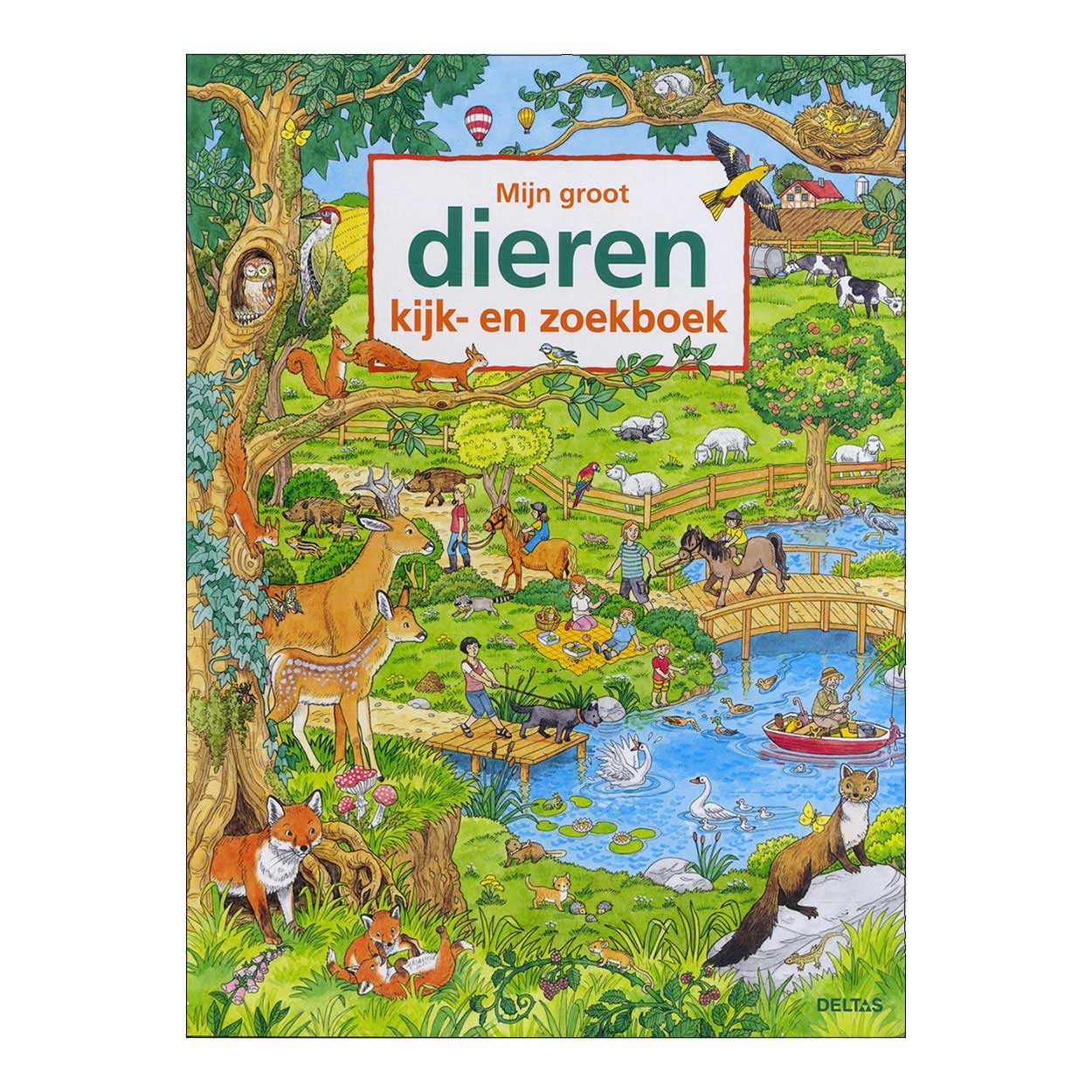 Mijn Groot Dieren Kijk- en Zoekboek