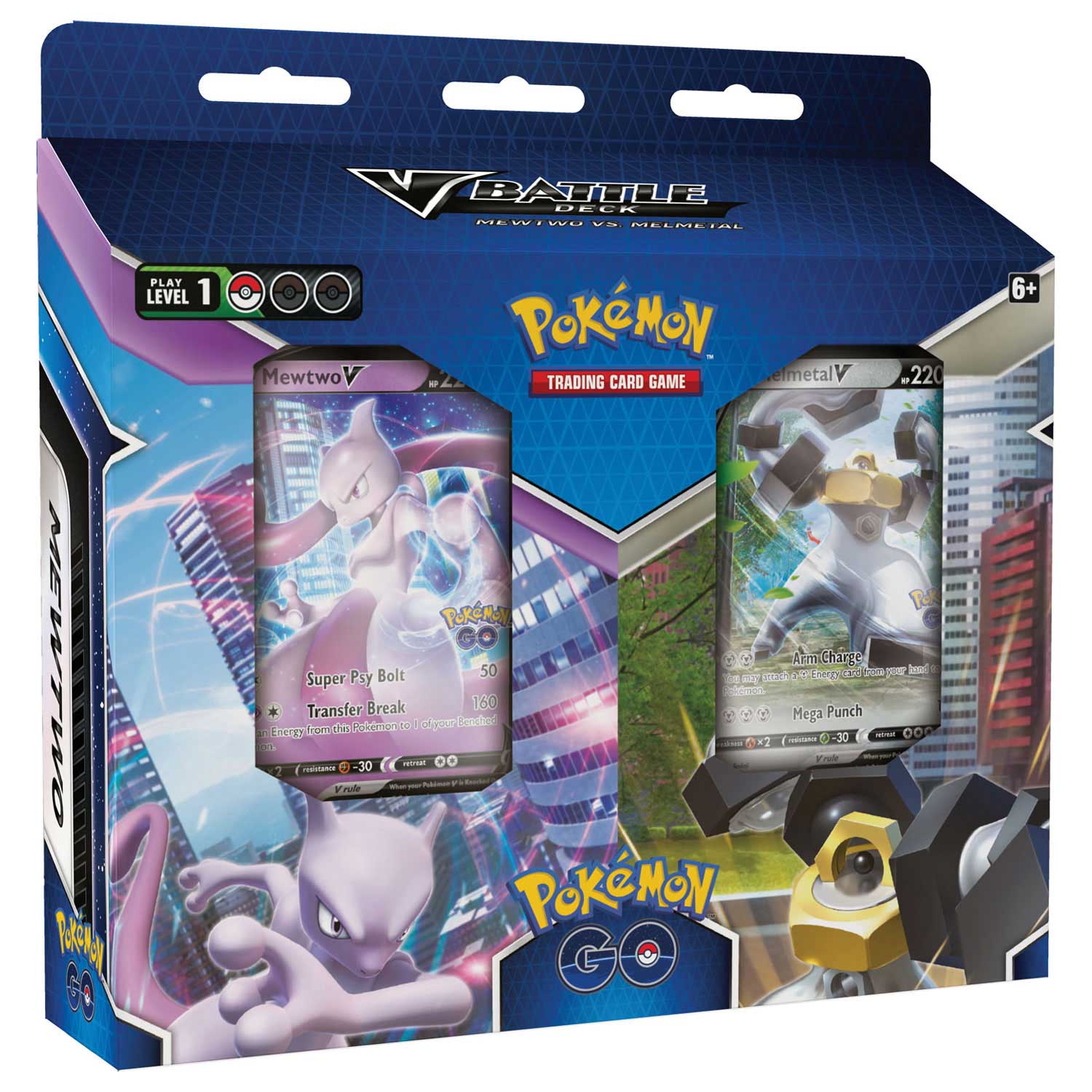 Pokémon TCG GO Battle Decks Bundle Mewtwo V Melmetal V