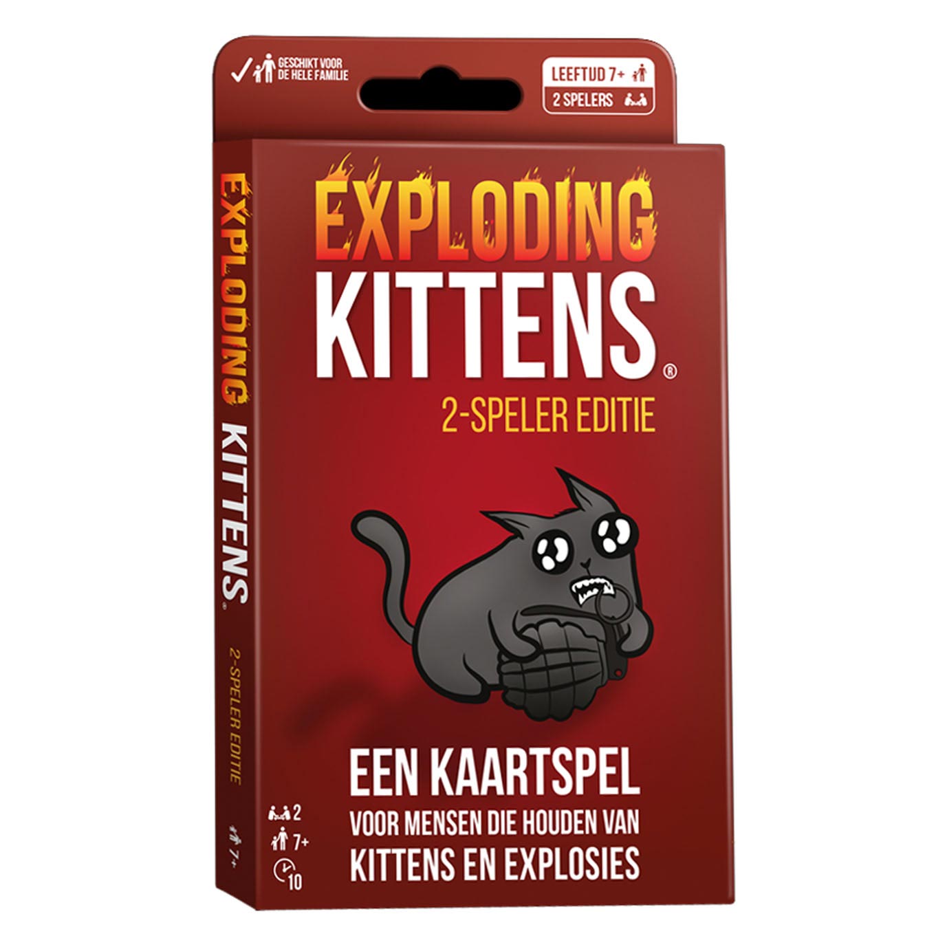 Exploding Kittens 2-speler Editie Kaartspel
