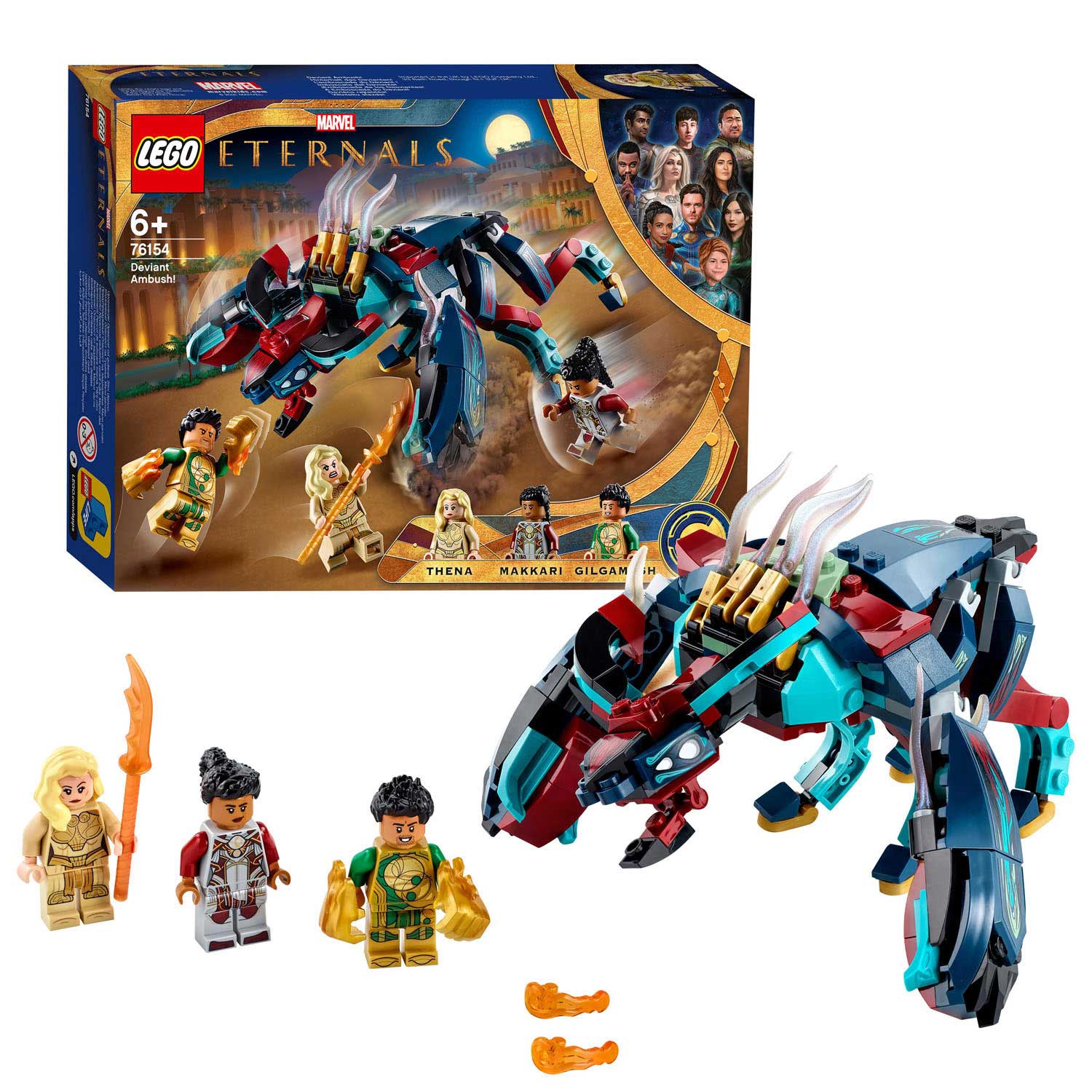 LEGO Marvel 76154 Eternal's Sluwe Hinderlaag