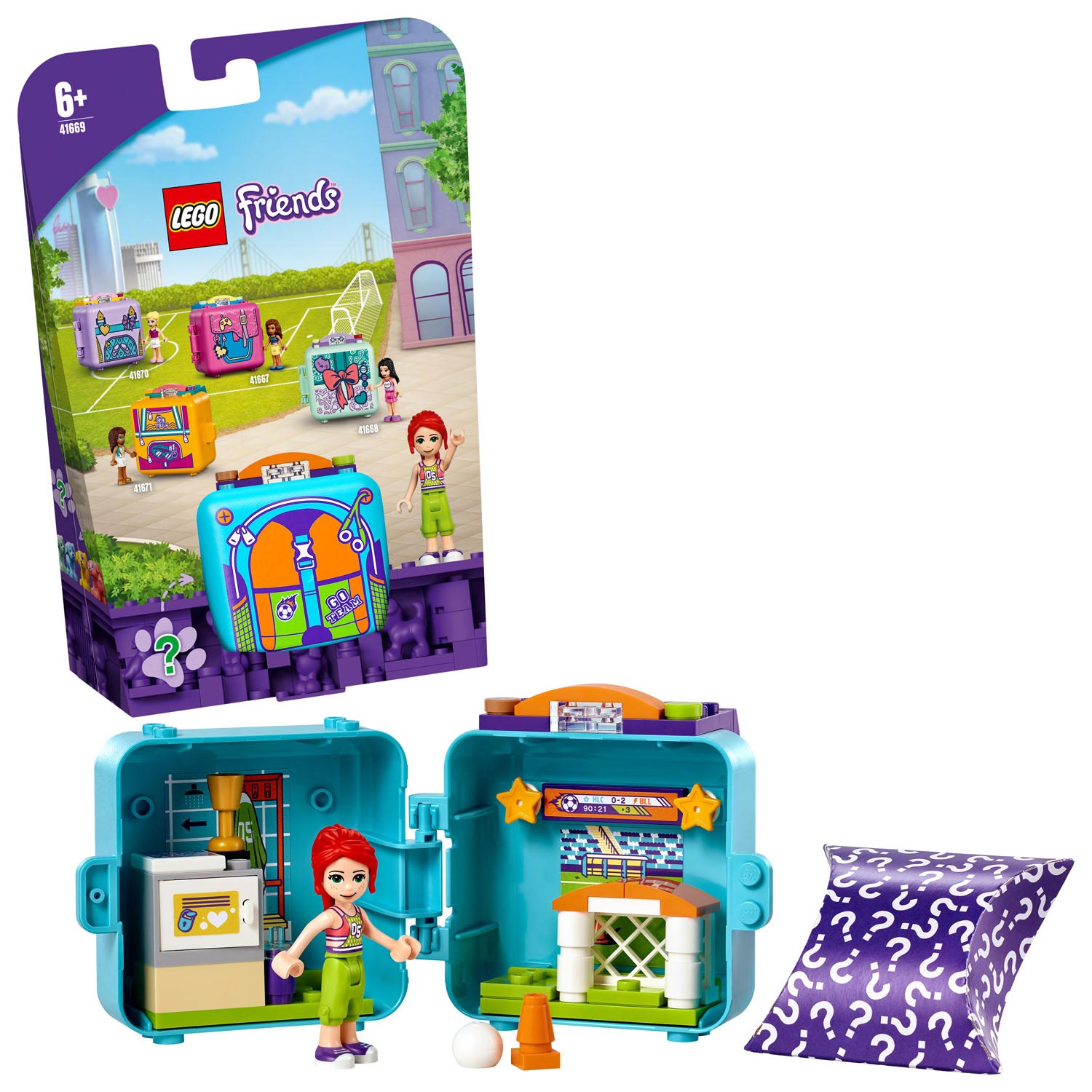 LEGO Friends 41669 Mia's Voetbalkubus