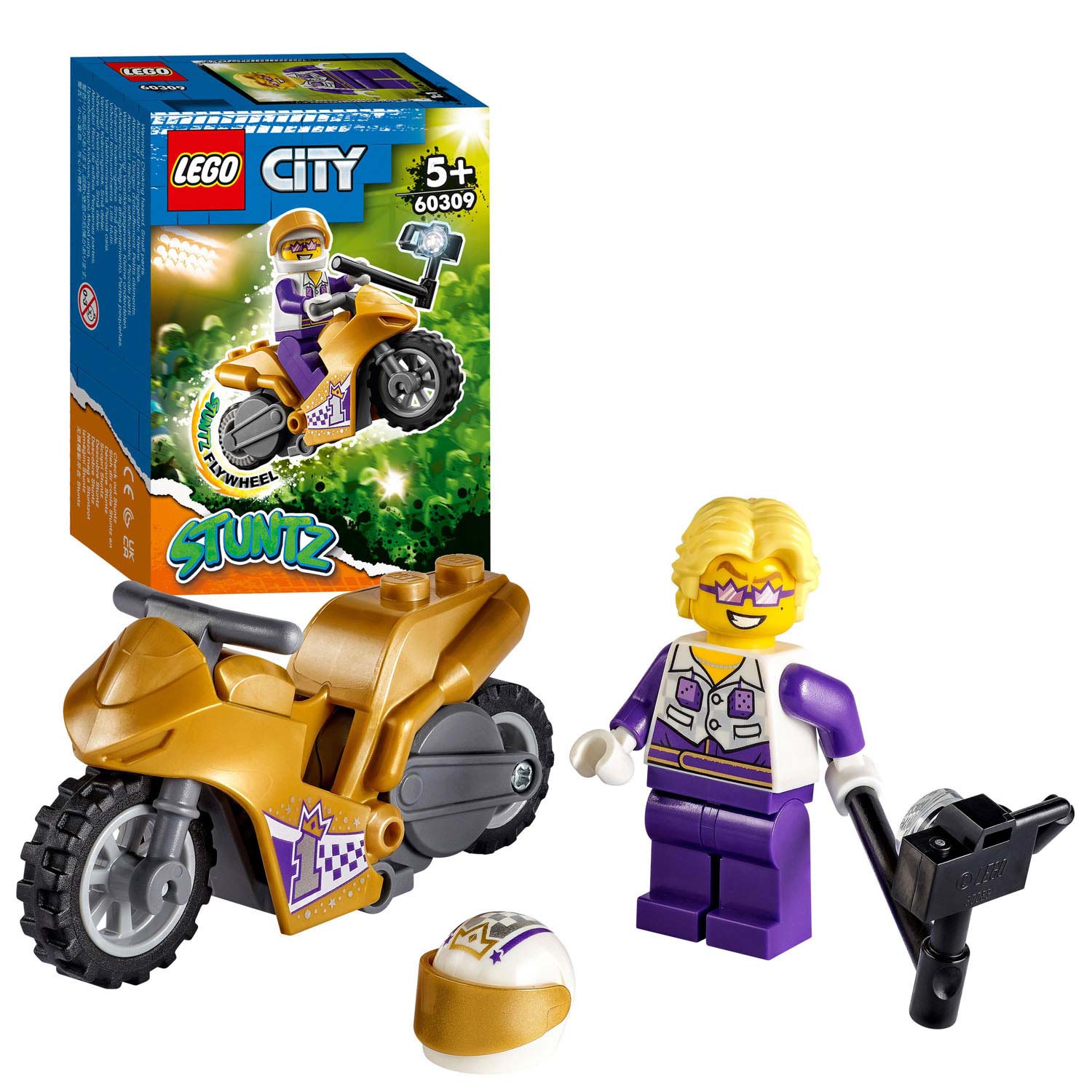 LEGO City 60309 Selfie Stuntmotor