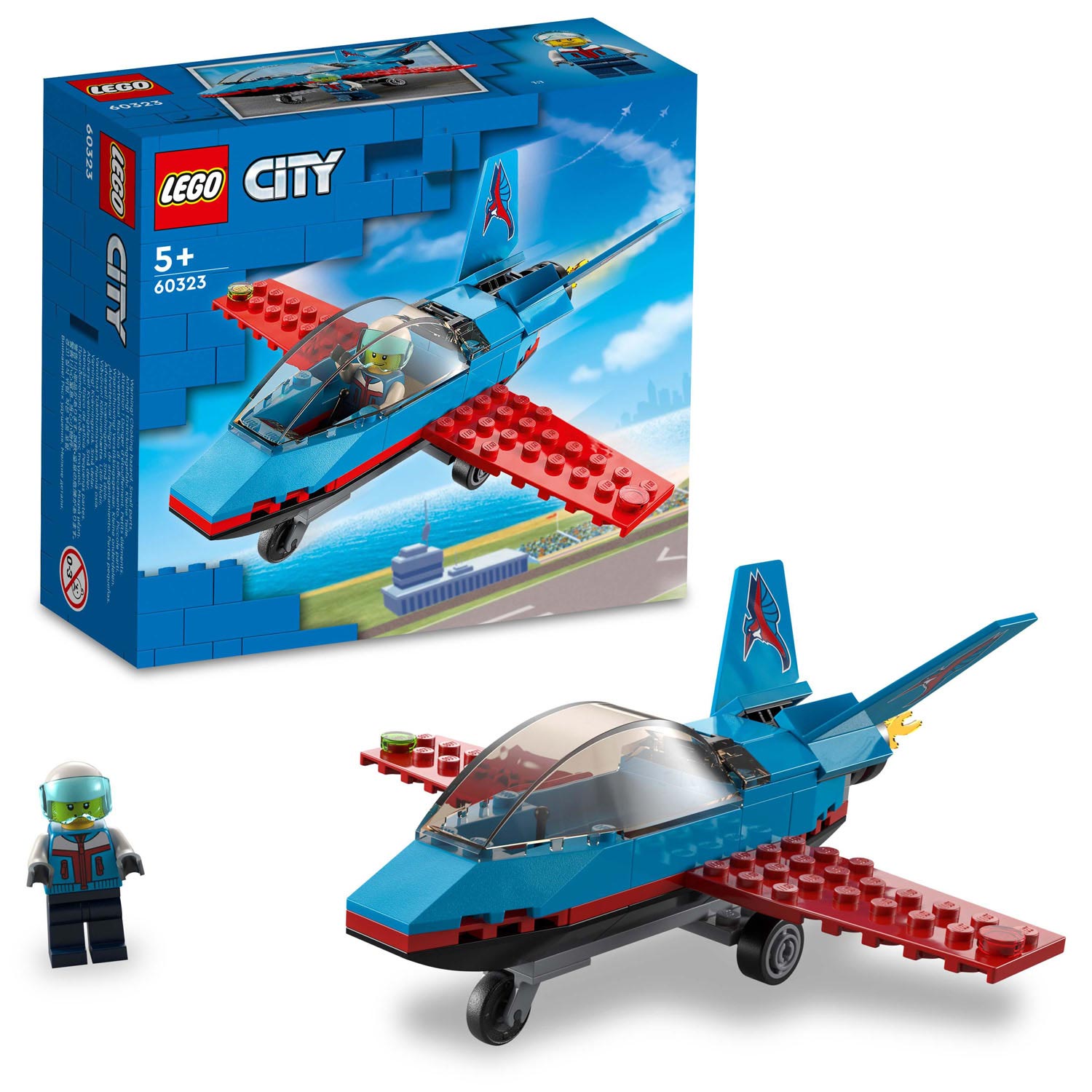 LEGO City 60323 Stuntvliegtuig