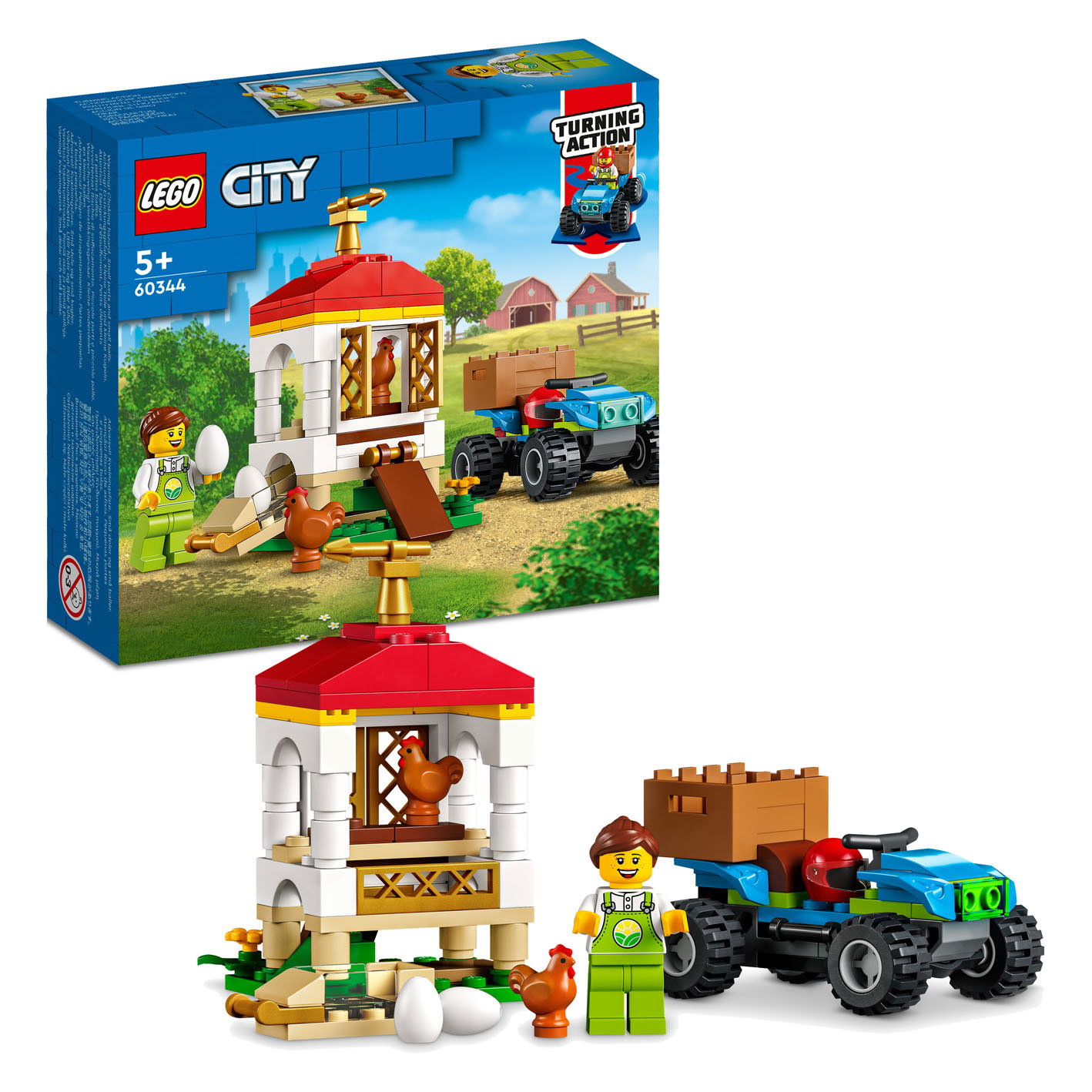 LEGO City 60344 Kippenhok