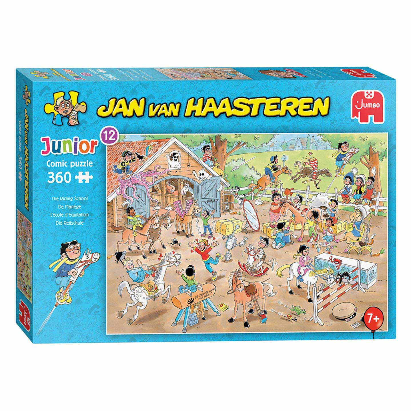 Jan van Haasteren Puzzel Junior - The Riding School, 360st.