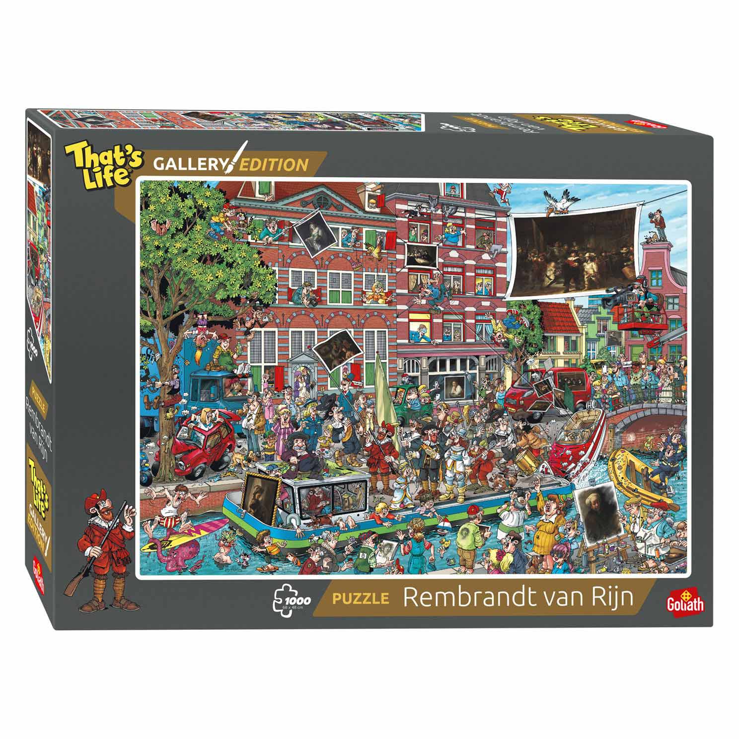 That's Life Gallery Edition: Rembrandt van Rijn Legpuzzel, 1