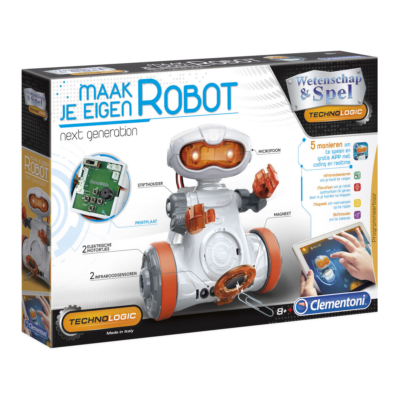 Clementoni Wetenschap & Spel - Maak je eigen Robot