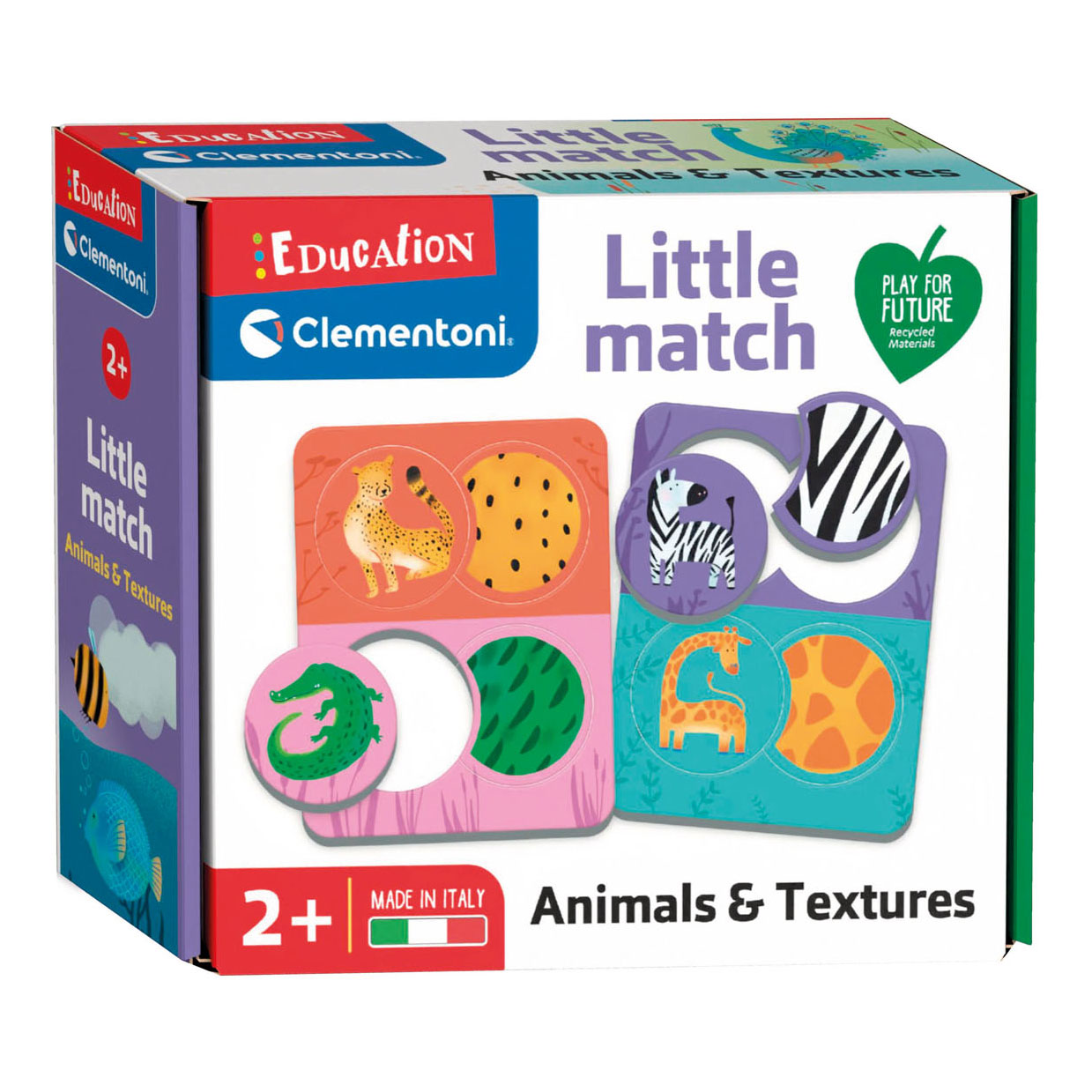 Clementoni Education - Little Match Dieren en hun Huid