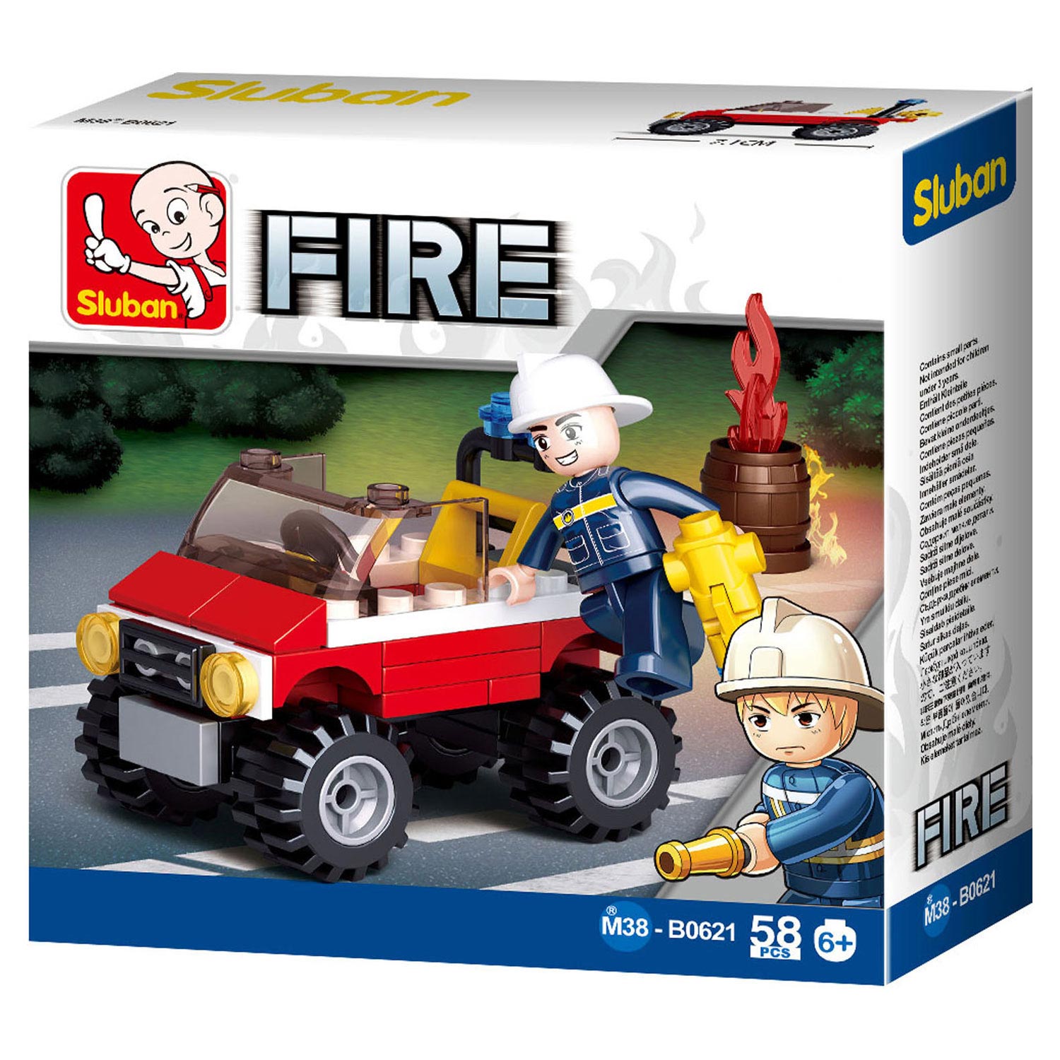 Sluban Brandweerauto