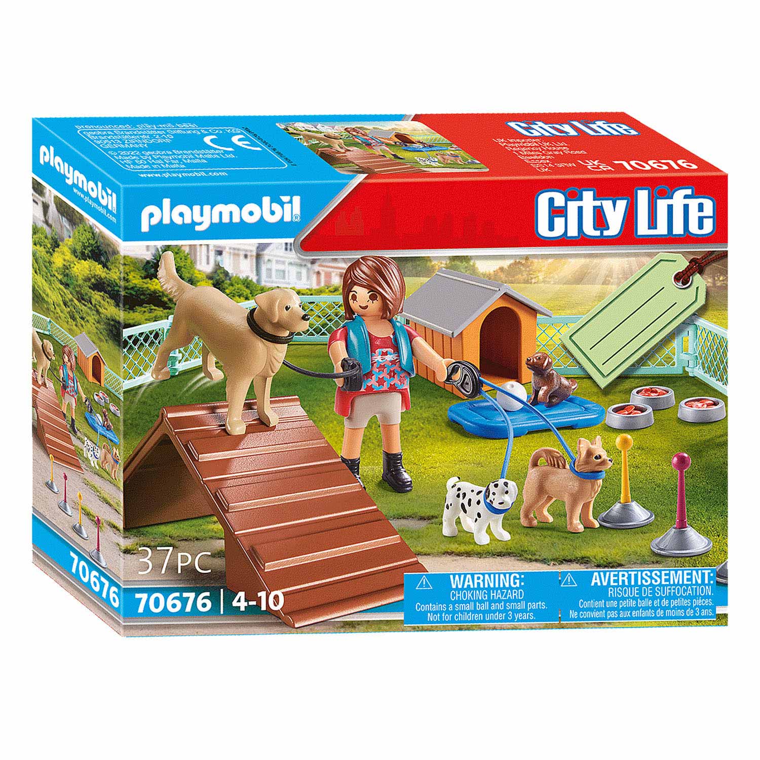 Playmobil City Life Cadeauset Hondentrainster - 70676