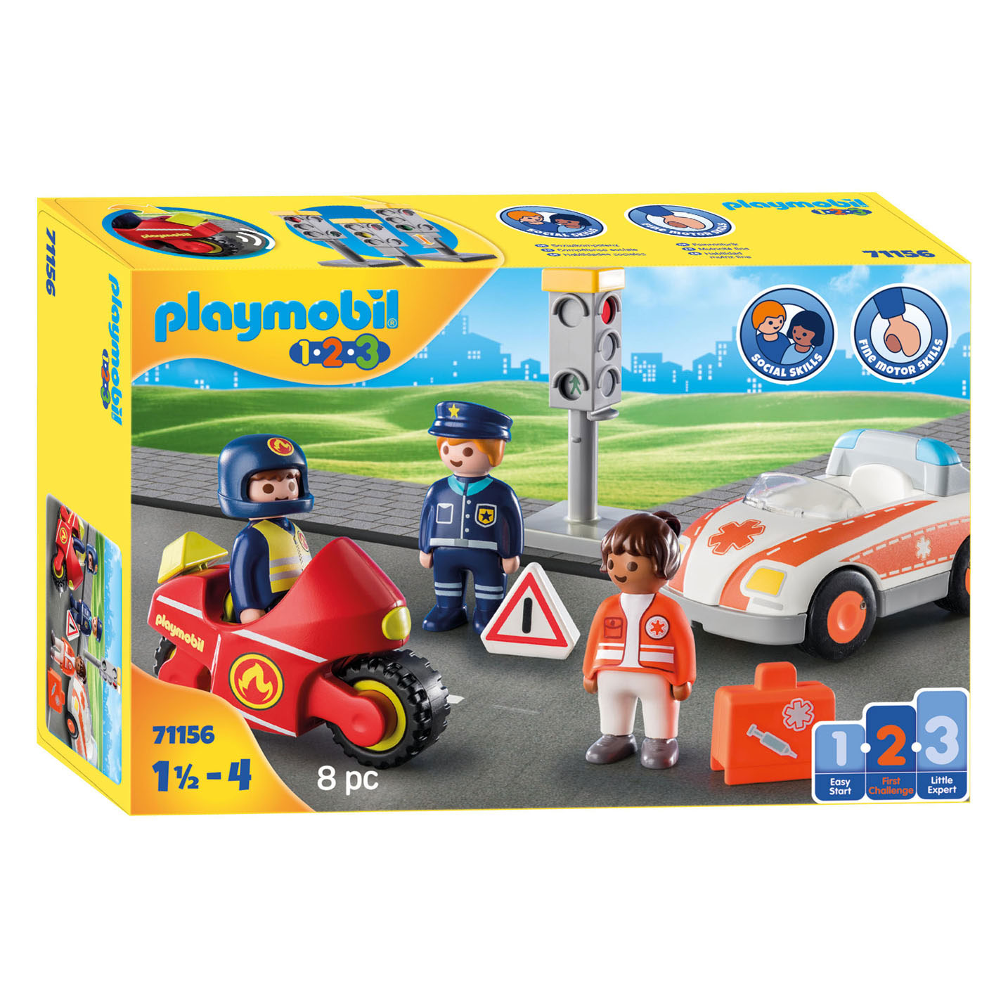 Playmobil 1.2.3. Alledaagse Helden - 71156