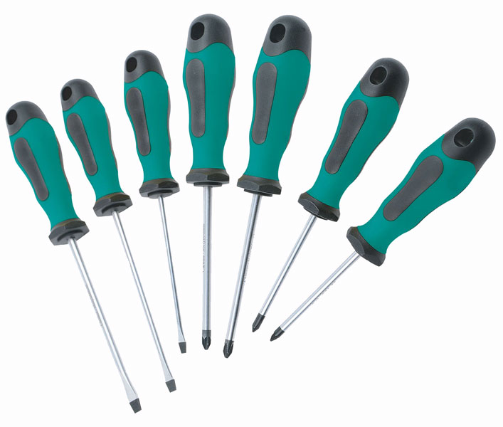 Brüder Mannesmann Schroevendraaierset (7 dlg) Brüder Mannesmann Schroevendraaierset (7 dlg)
