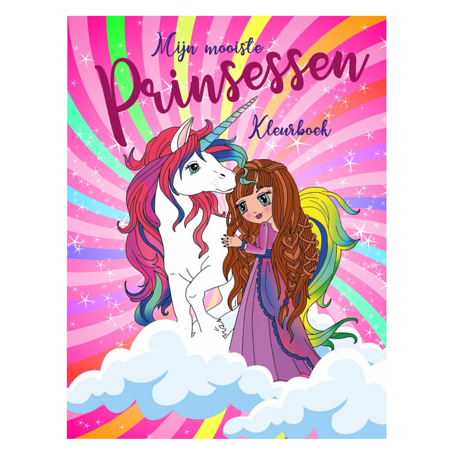 Mijn Mooiste Prinsessen Kleurboek, 96pag.