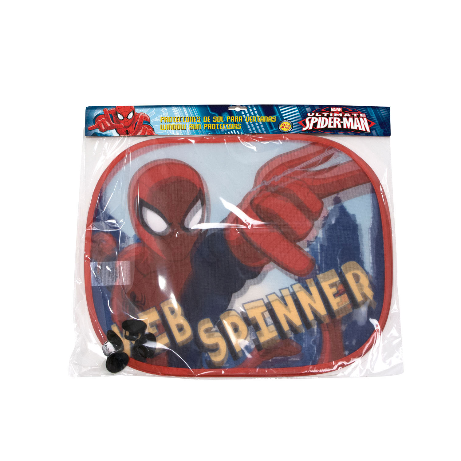 Kinder Zonnescherm Spiderman, 2st.