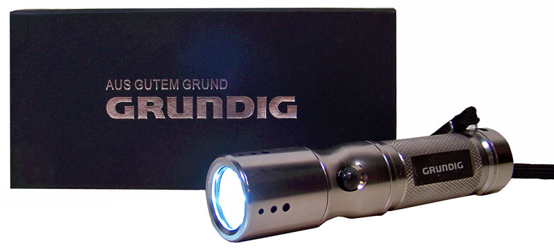 Grundig Zaklamp (9 LED´s) in cassette Grundig Zaklamp (9 LED´s) in cassette