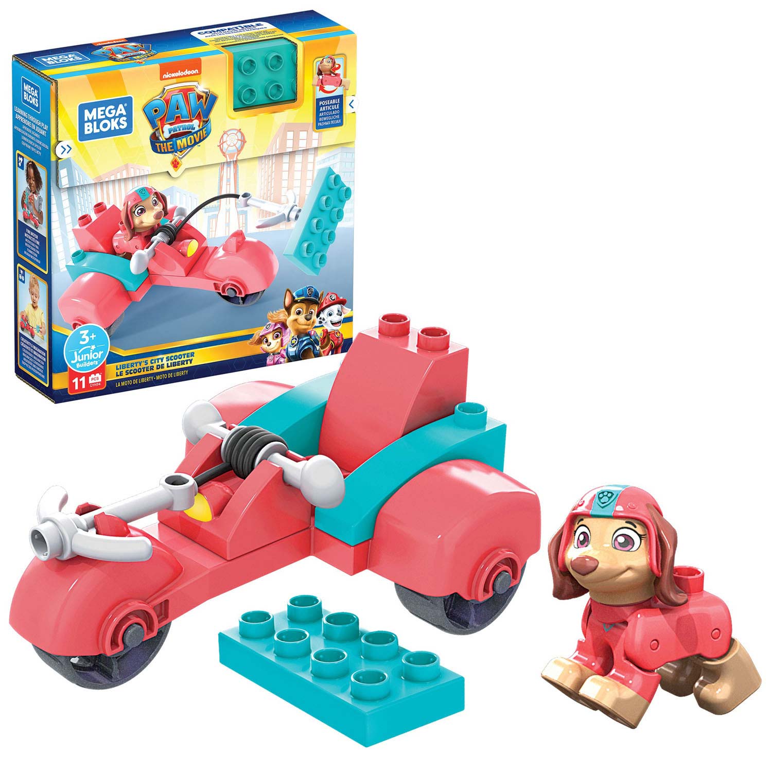 Fisher Price Mega Bloks PAW Patrol Scooter