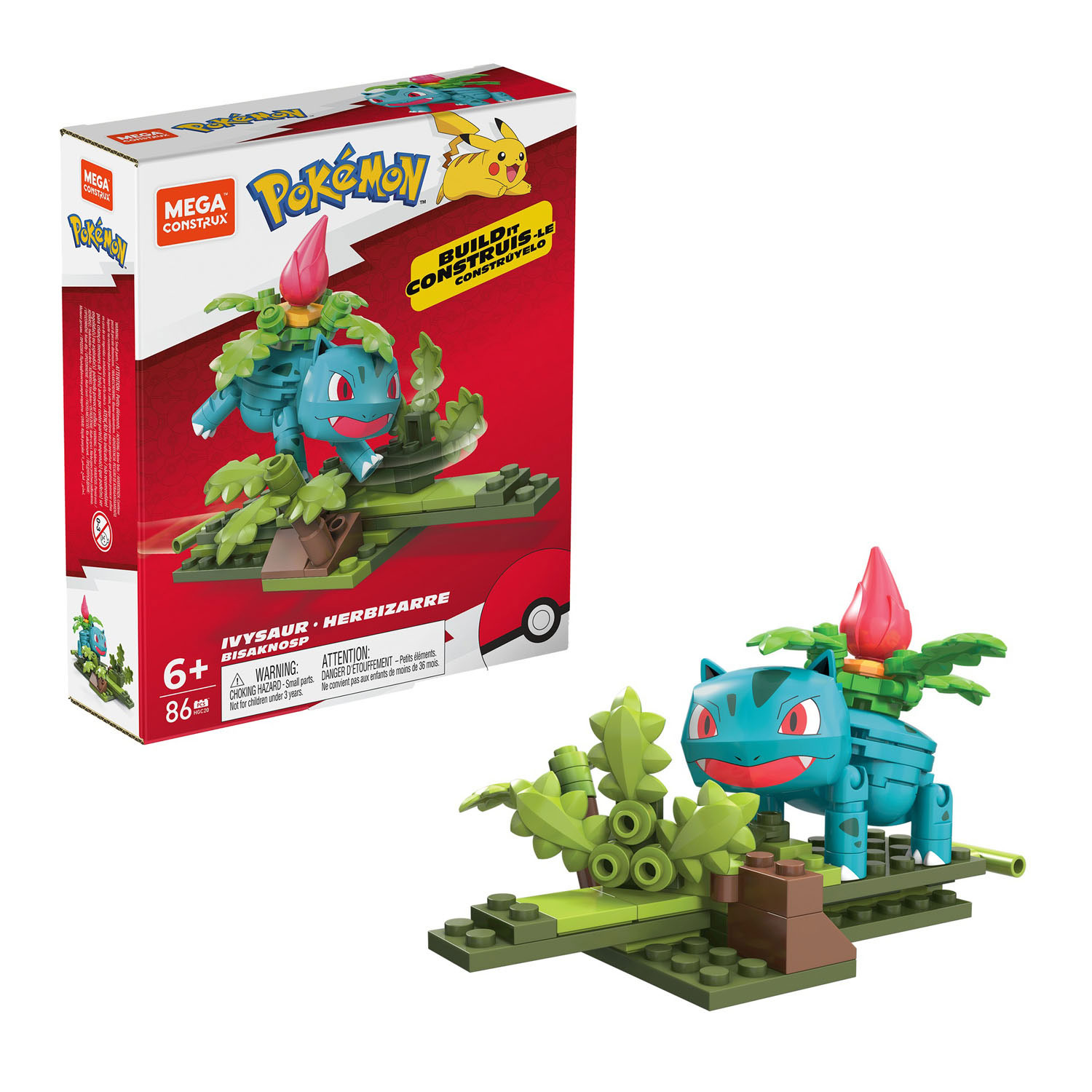 Mega Construx Pokémon - Power Pack Ivysaur