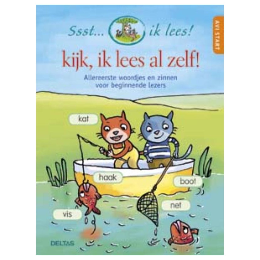 Ssst...ik lees! Kijk, ik lees al zelf! AVI-Start