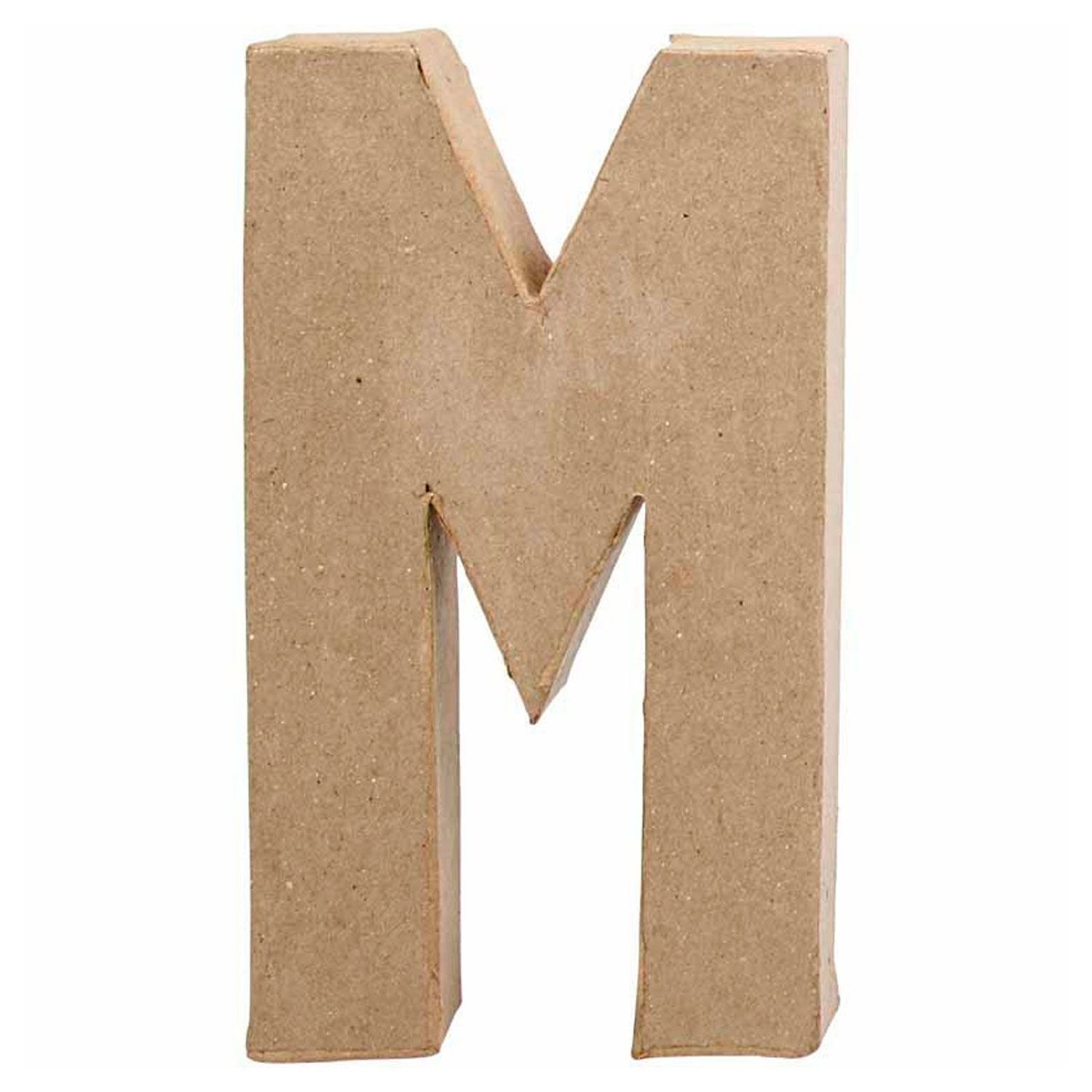 Letter Papier-maché - M